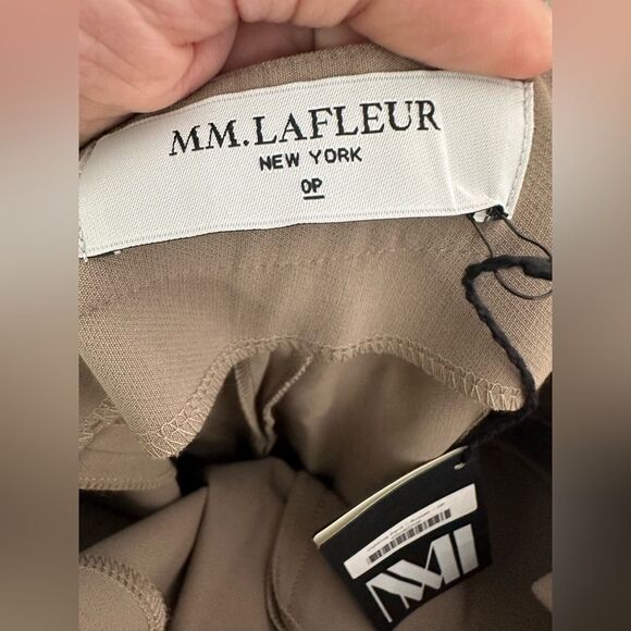 MM Lafleur Oshima Pants Russet Beige Women’s Size 0P NWT - Picture 9 of 9